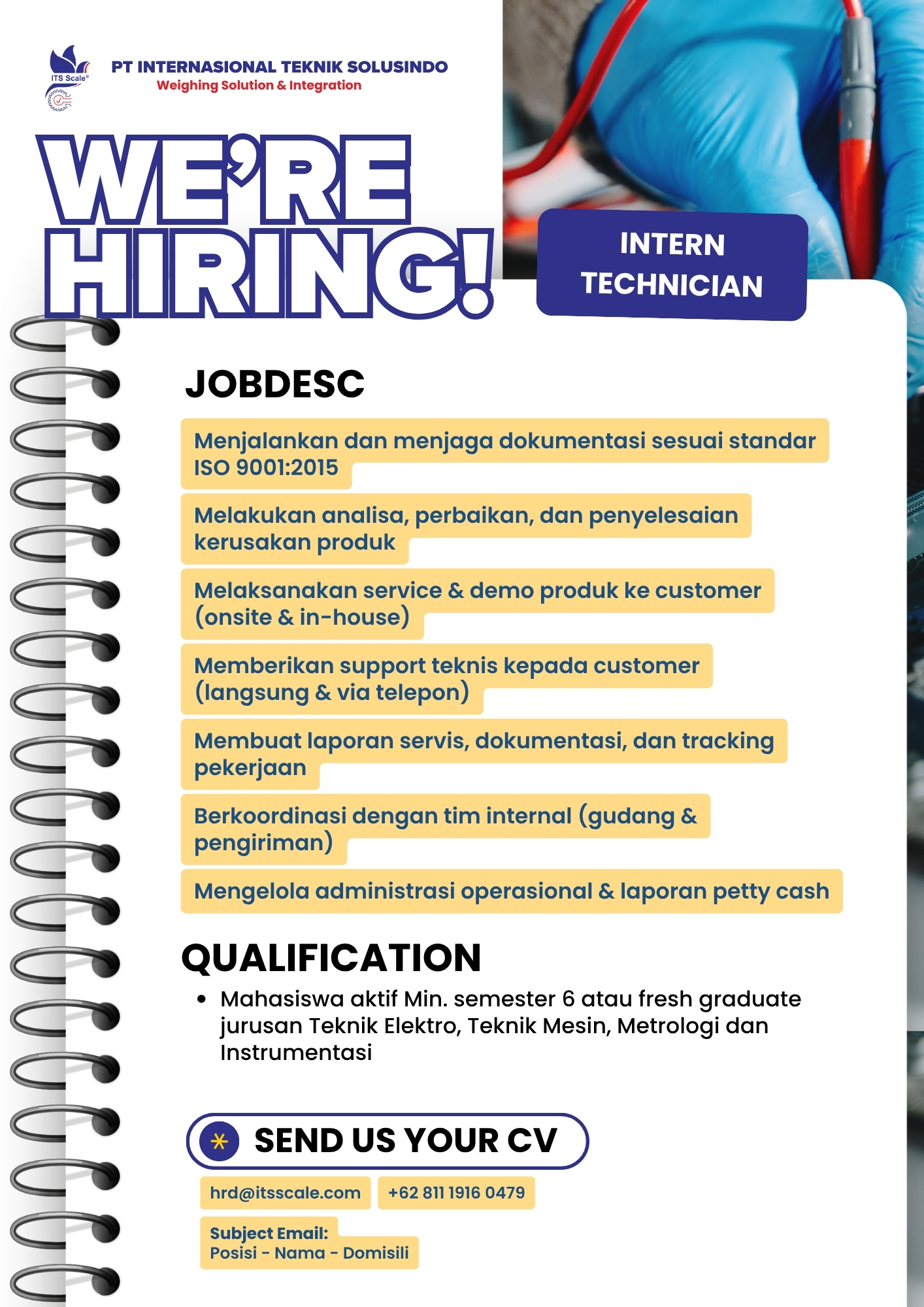 Poster Teknisi