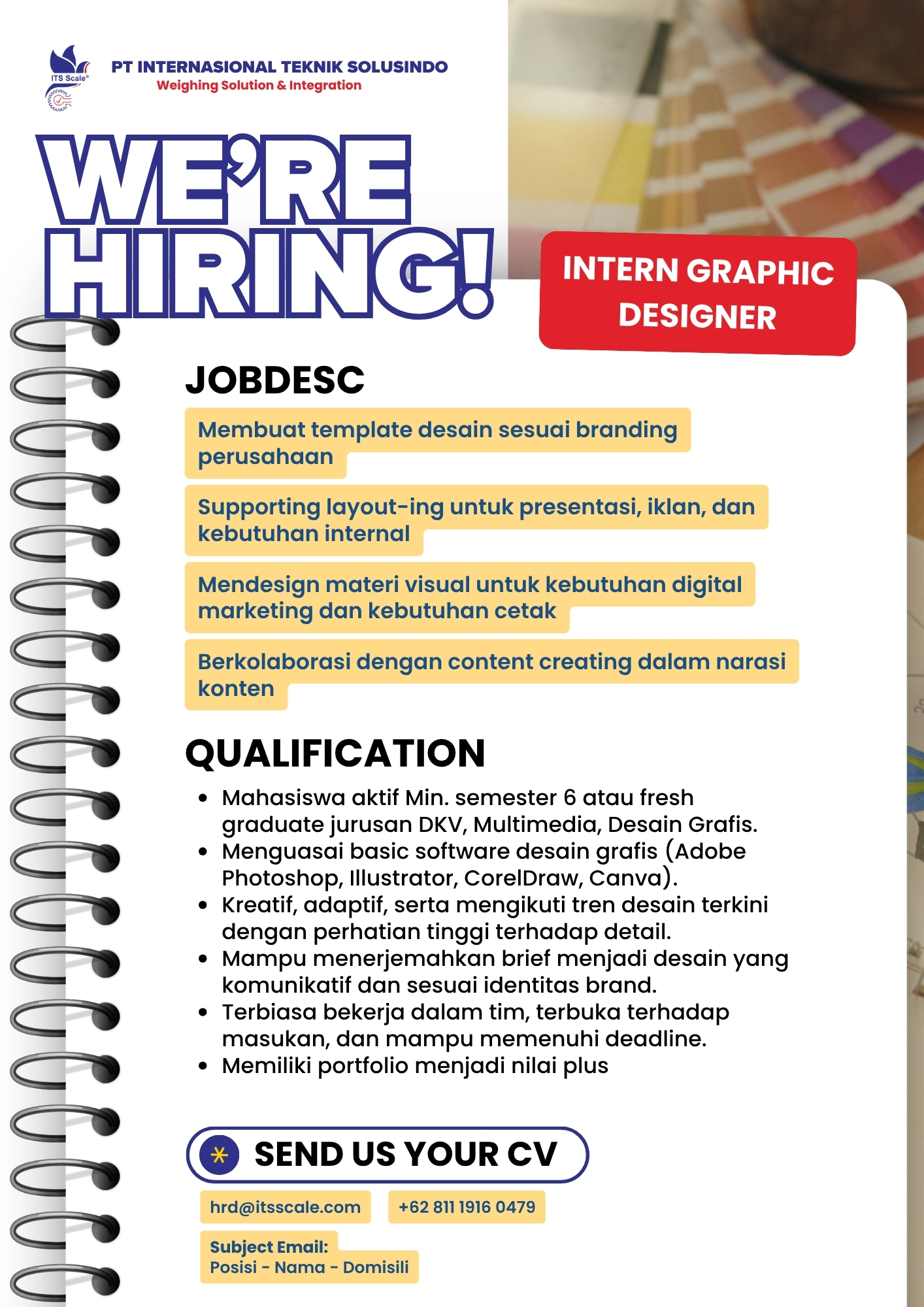 Poster Graphic Designer