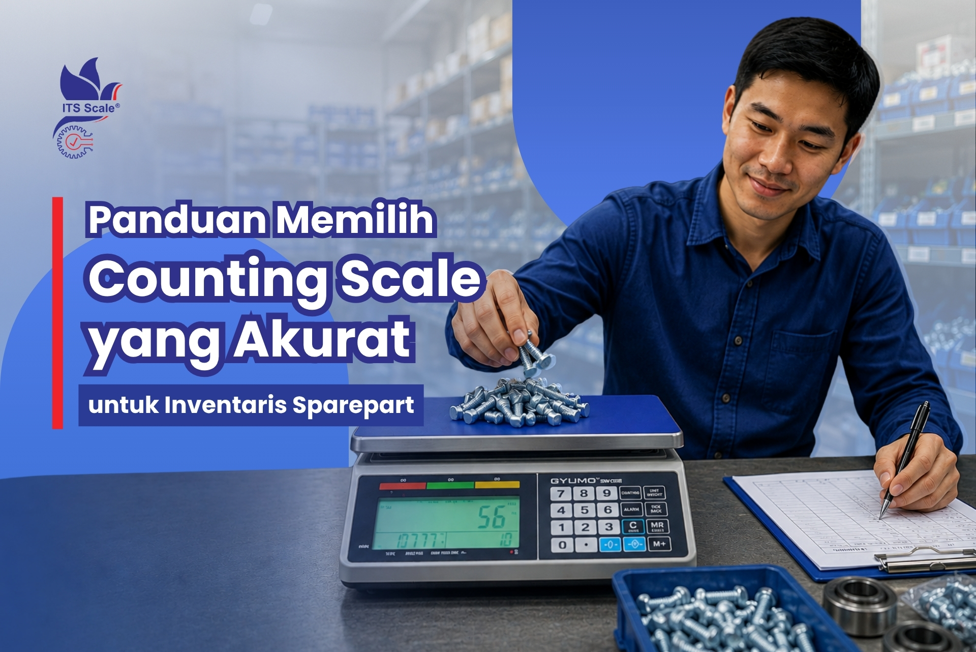 Panduan Memilih Counting Scale yang Akurat untuk Inventaris Sparepart